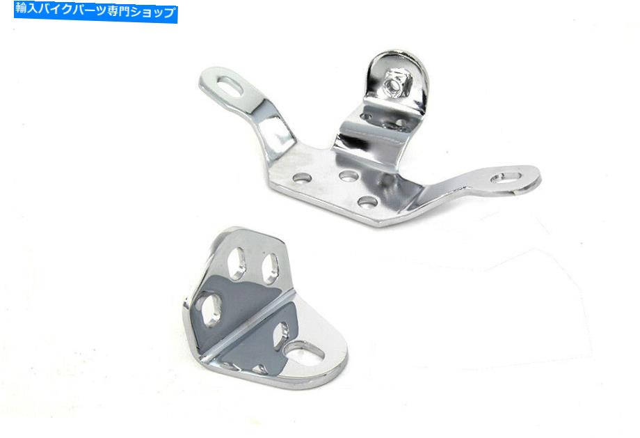 クロームパーツ Chrome Top Engine Mount Setはハーレー - ダビッドソンにフィットします Chrome Top Engine Mount Set fits Harley-Davidson【並行輸入品】 29,842円