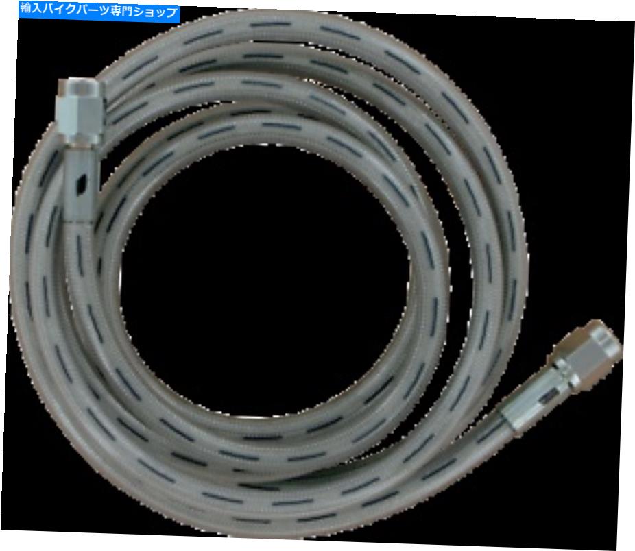 クロームパーツ グッドリッジクリアコートユニバーサルブレーキホースクロムエンド Goodridge Clear-Coat Universal Brake Hoses with Chrome Ends【並行輸入品】