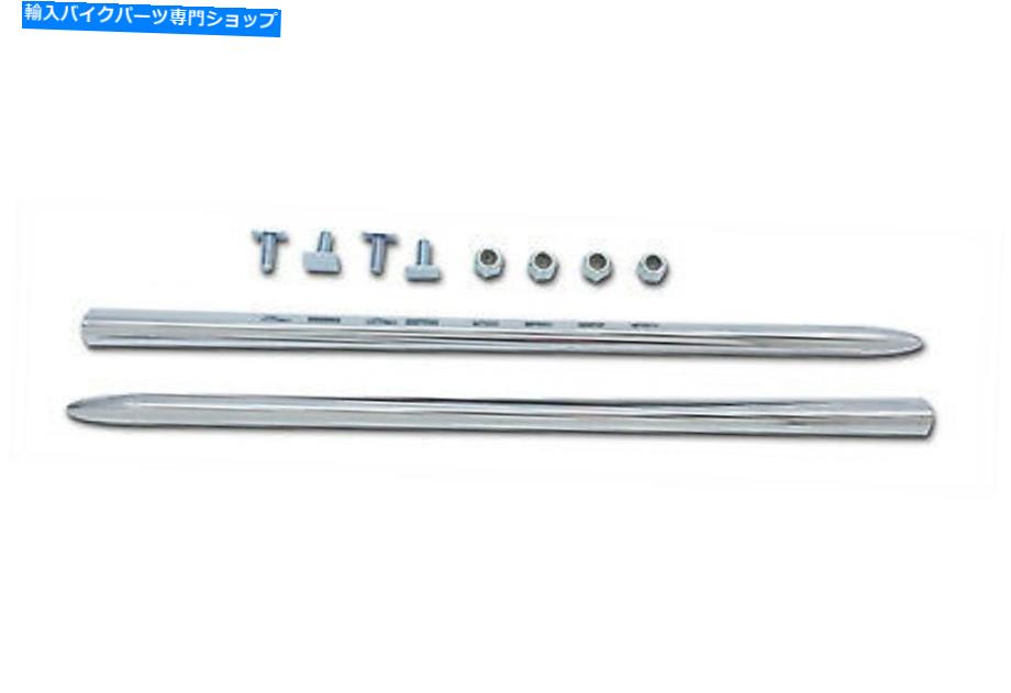 クロームパーツ Chrome FenderトリムストリップセットはHarley-Davidsonにフィットします Chrome Fender Trim Strip Set fits Harley-Davidson【並行輸入品】