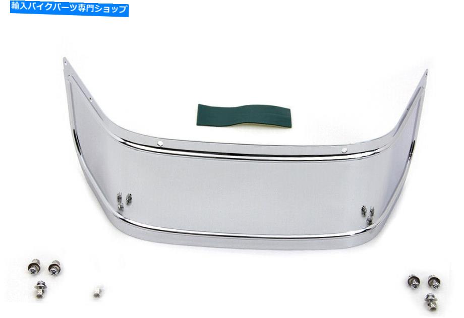 クロームパーツ クロムフロントフェンダーチップはハーレー - ダビッドソンにフィットします Chrome Front Fender Tip fits Harley-Davidson【並行輸入品】