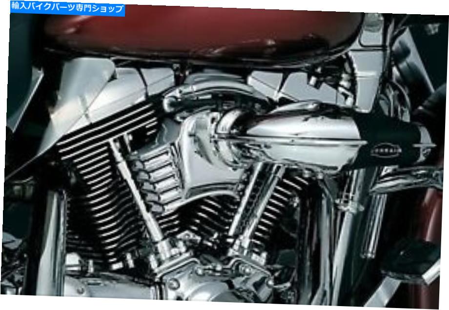 クロームパーツ クレアキンクロームスロットルボディサポートブラケットカバーハーレーFLH / T 08-17ソフト8658 Kuryakyn Chrome Throttle Body Support Bracket Cover Harley FLH/T 08-17 Soft 8658【並行輸入品】