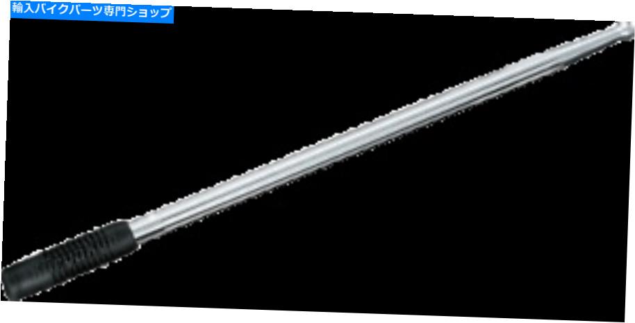 クロームパーツ クライャドン863アンテナラウンド/溝付き - クロム Kuryakyn 863 Antenna Round/Grooved - Chrome【並行輸入品】