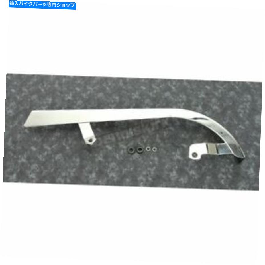 クロームパーツ V-TWIN製造クロームリアアッパーベルトガード - 60293-90A V-Twin Manufacturing Chrome Rear Upper Belt Guard - 60293-90A【並行輸入品】