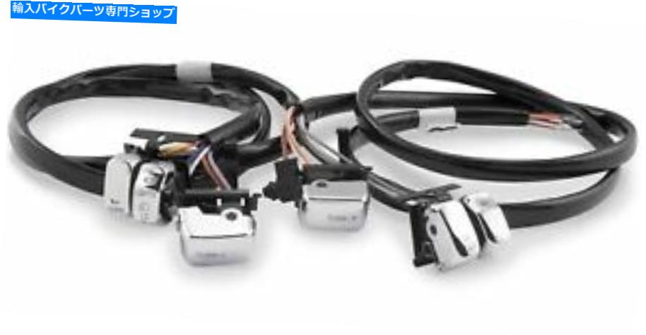 クロームパーツ ツインパワー370304ハンドルスイッチキット - クロム Twin Power 370304 Handlebar Switch Kit - Chrome【並行輸入品】