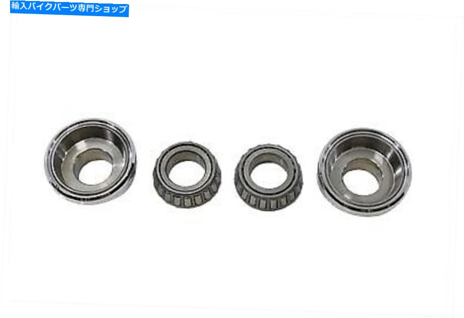 クロームパーツ 3？ RAKEDフォークネックカップクロームフィットハーレーダビッドソン 3? Raked Fork Neck Cup Chrome fits Harley-Davidson【並行輸入品】