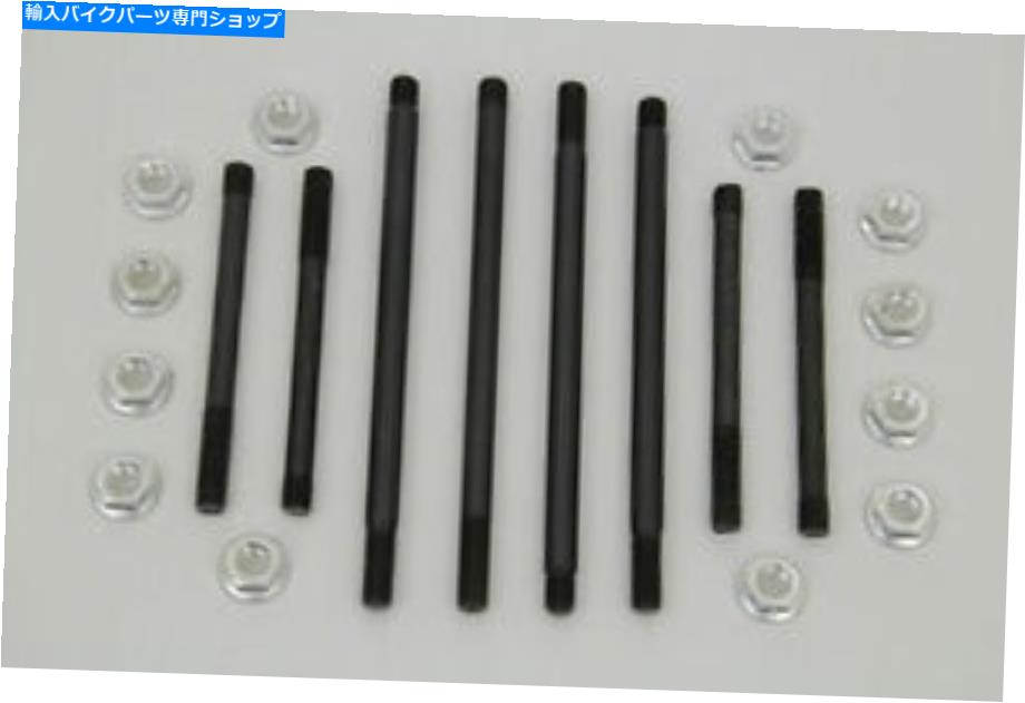 クロームパーツ Harley DavidsonによるクロムエンジンケースフランジボルトキットV-Twin Chrome Engine Case Flanged Bolt Kit for Harley Davidson by V-Twin【並行輸入品】 29,842円