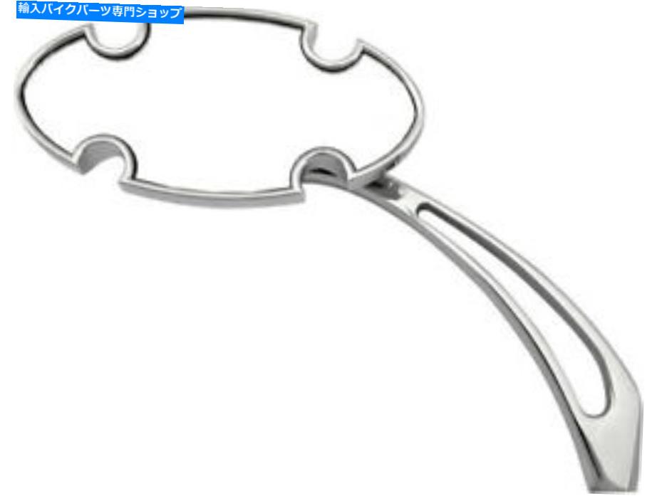 クロームパーツ スレイヤーステムクロームL / Rカット：M60-6292L - オリジナルのタイトルを示す HARDDRIVE WARRIOR MIRROR with SLAYER STEM クローム L/R フィット: M60-6292L- show original title【並行輸入品】