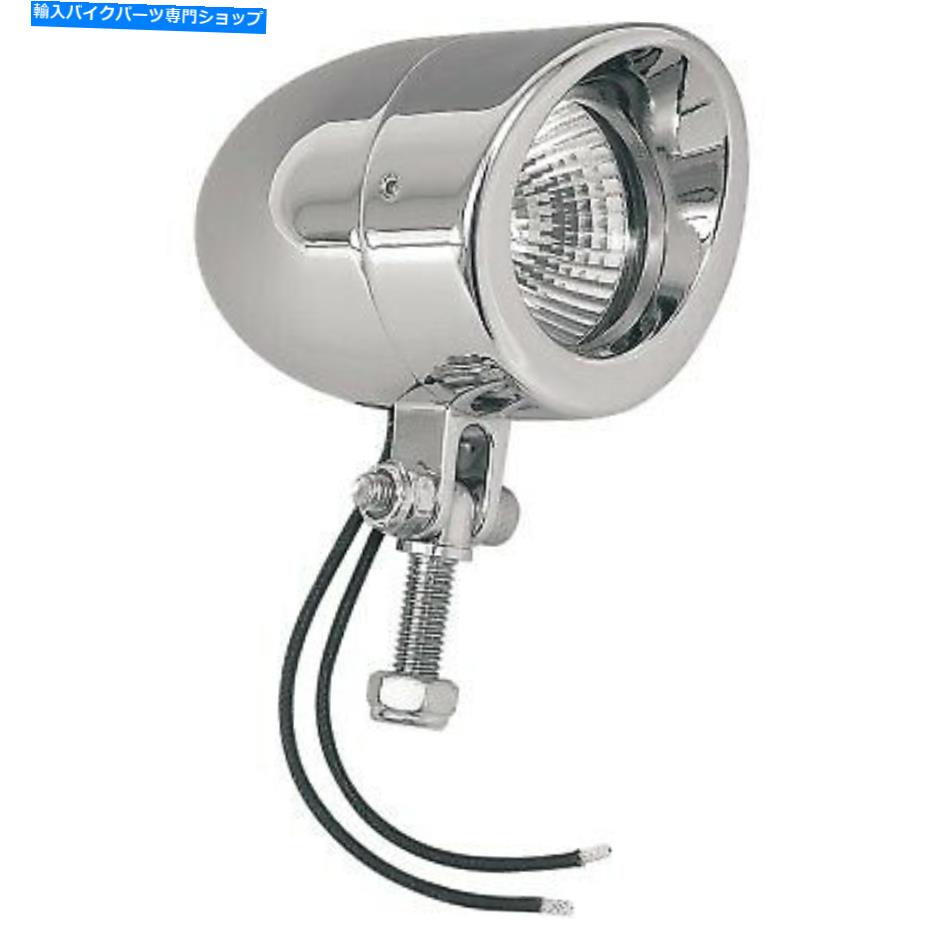 クロームパーツ Show Chrome - 16-104A - ミニ弾丸マーカーライト、クロム Show Chrome - 16-104A - Mini Bullet Marker Light, Chrome【並行輸入品】