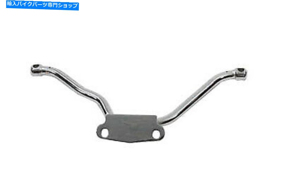 クロームパーツ Chrome旅客フットペッグブラケットはハーレー - ダビッドソンにフィットします Chrome Passenger Footpeg Bracket fits Harley-Davidson【並行輸入品】