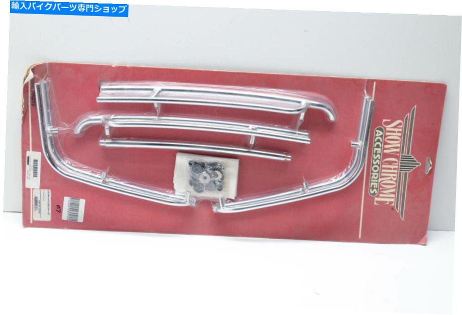 クロームパーツ Show Chrome 52-616 Saddlebag Rail Kit Nos. Show Chrome 52-616 Saddlebag Rail Kit NOS【並行輸入品】