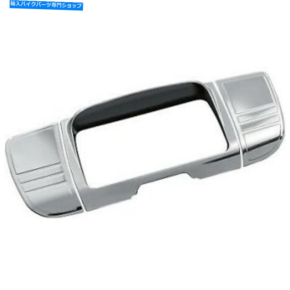 クロームパーツ Kuryakyn 7240 Chrome Deluxe Tri Lineステレオトリム14~20 flht / flhx / flhtcutg Kuryakyn 7240 Chrome Deluxe Tri-Line Stereo Trim for 14-20 FLHT/FLHX/FLHTCUTG【並行輸入品】