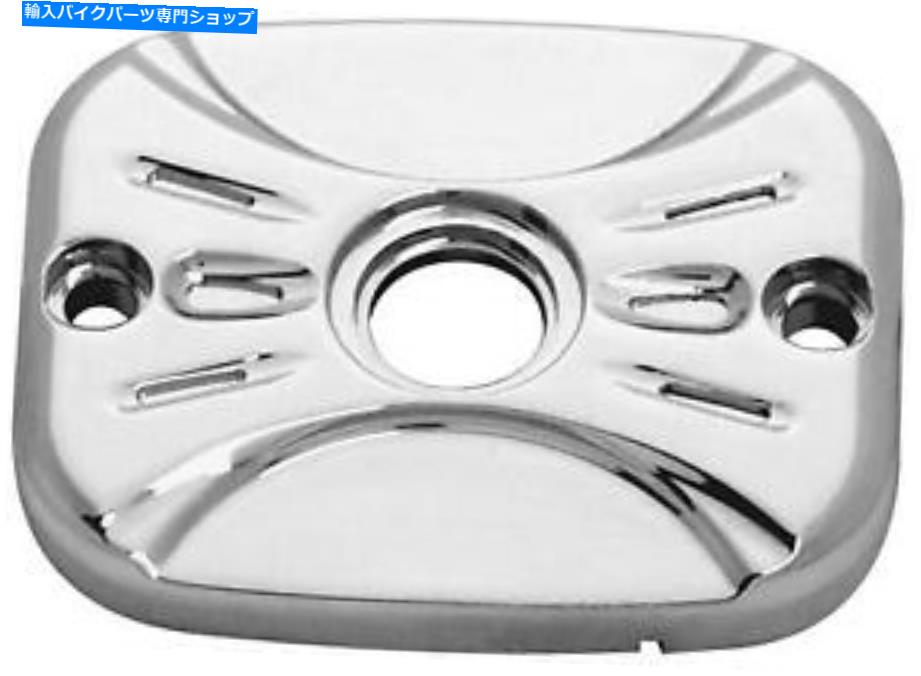 クロームパーツ Arlen Ness 03-458 V-Twin用マスターシリンダーカバー Arlen Ness 03-458 Master Cylinder Covers for V-Twin【並行輸入品】