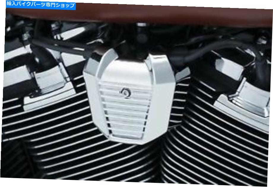クロームパーツ クライャキン6466クローム精密コイルカバー2018ハーレーソフトM8モデル Kuryakyn 6466 Chrome Precision Coil Cover 2018 Harley Softail M8 Models【並行輸入品】