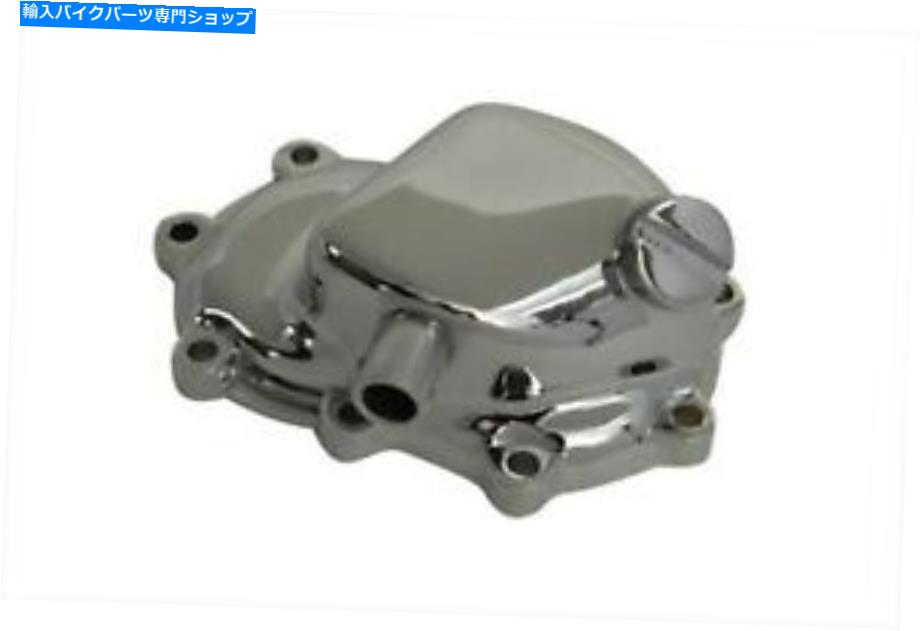 クロームパーツ Harley Shovelheadの電気スタート用クロム伝送エンドカバー Chrome Transmission End Cover for Electric Start for Harley Shovelhead【並行輸入品】