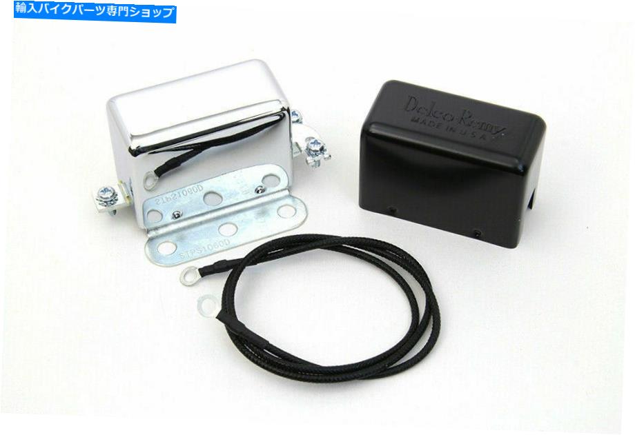 クロームパーツ Harley Davidson for V-Twinによるクロム12ボルトレギュレータリレー Chrome 12 Volt Regulator Relay for Harley Davidson by V-Twin【並行輸入品】