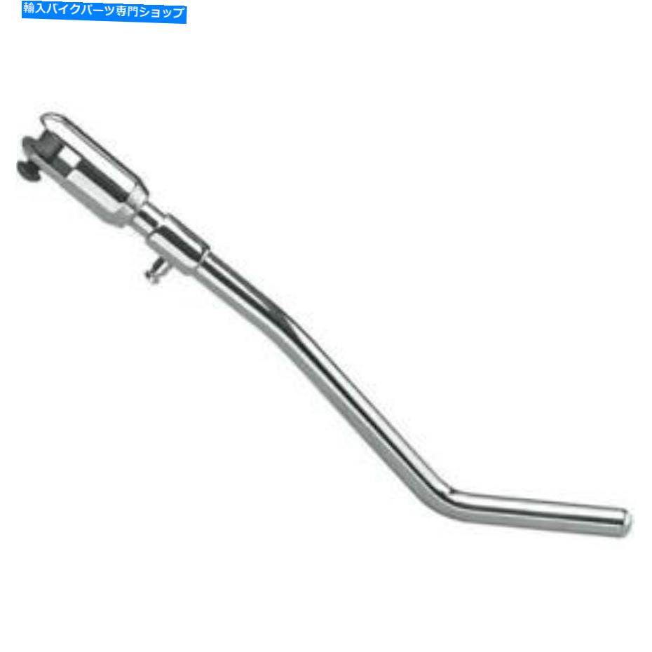 クロームパーツ Drag Specialties DS-240049 Chromeキックスタンド Drag Specialties DS-240049 Chrome Kickstand【並行輸入品】