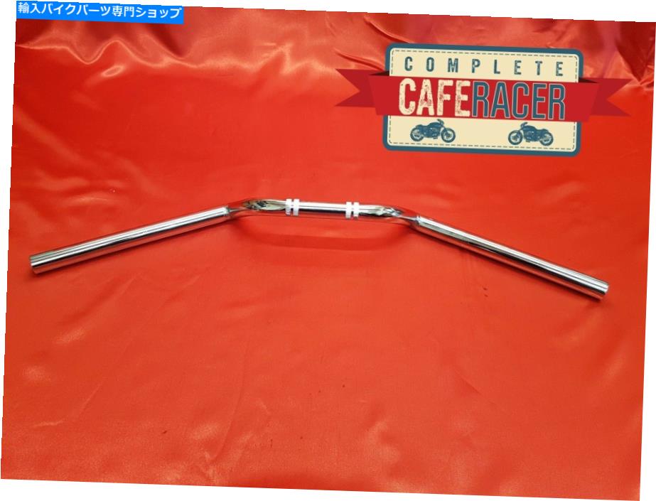 クロームパーツ 7/8カフェレーサークロームローリーエースバー/クラブマンバー - ハンドルバー 7/8 CAFE RACER CHROME LOWER ACE BARS / CLUBMAN BARS- HANDLE BARS【並行輸入品】|Us Custom Parts Shop USDM