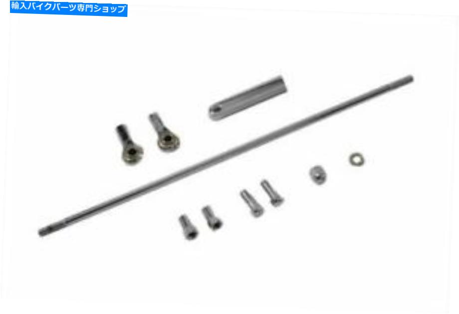 クロームパーツ Shifter Rod Kit ChromeはFXD 1991-2017ハーレーダビッドソンのために拡張されました Shifter Rod Kit Chrome Extended for FXD 1991-2017 Harley Davidson【並行輸入品】