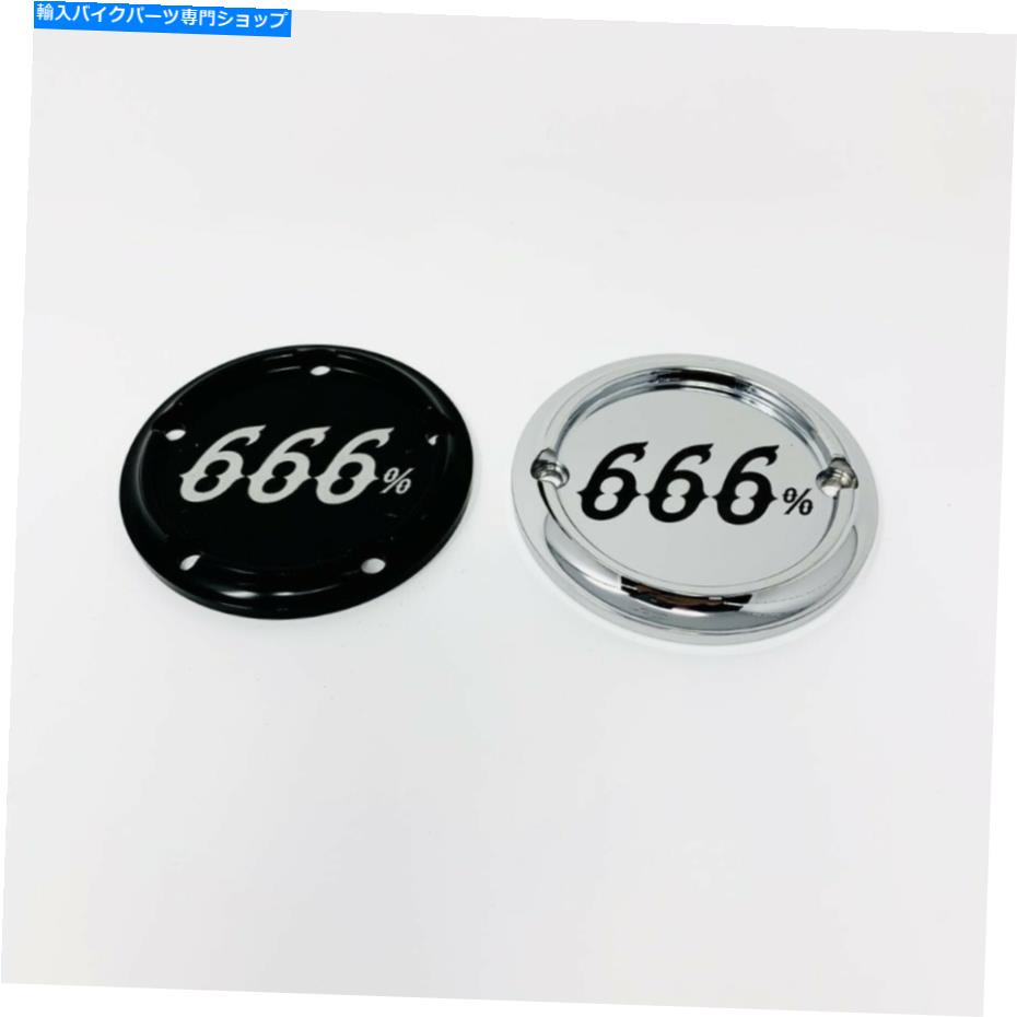 クロームパーツ クロームツインカム666％点火カバー（5ホール） Chrome TWIN CAM 666% Ignition Cover (5 HOLE)【並行輸入品】