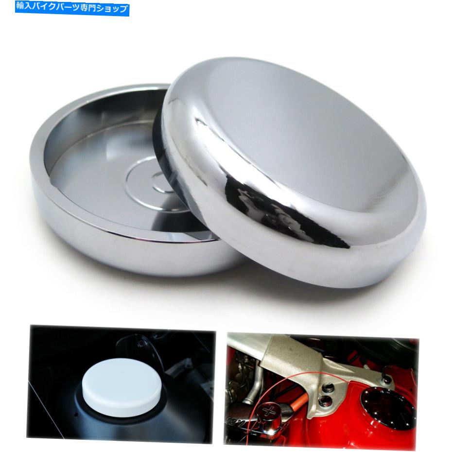 クロームパーツ 2010年 - 2015 Camaro 2SS / RSのための2個のPCSビレットクロームストラットタワーカバー 2 PCS Billet Chrome Strut Tower Covers For 2010 - 2015 Camaro 2SS/RS【並行輸入品】
