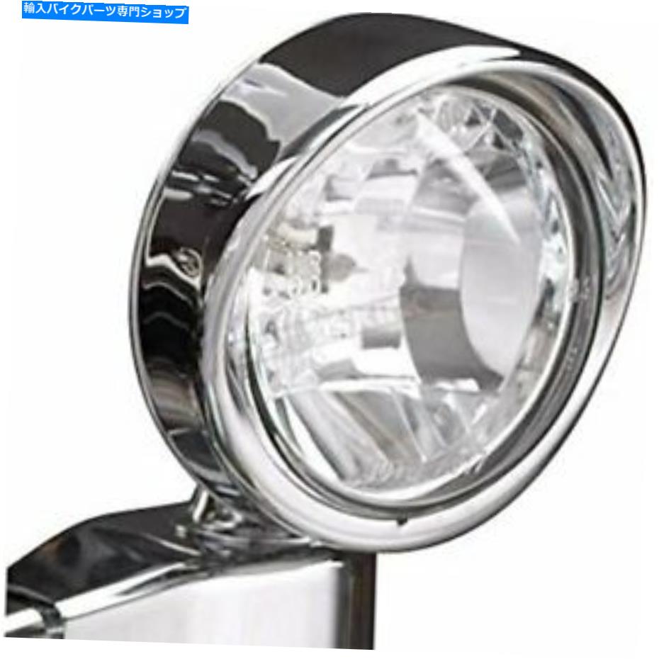 クロームパーツ クロムアクセサリー3 1/2 IN。訪問駆動ライト - 16-35A Show Chrome Accessories 3 1/2 in. Visored Driving Light - 16-35A【並行輸入品】