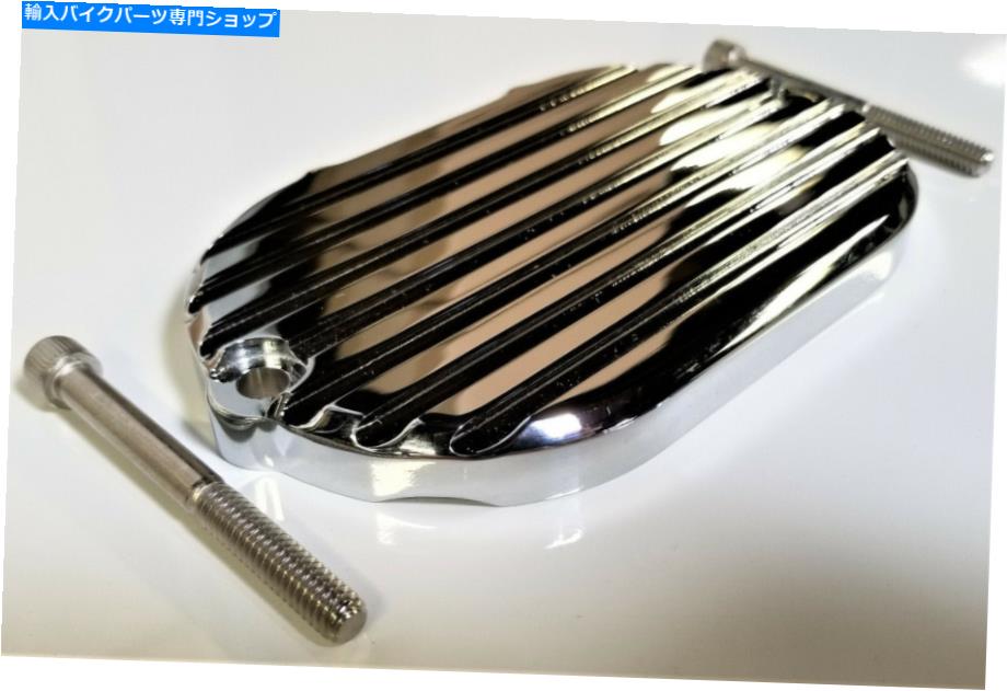 クロームパーツ ハーレーフィンスのトラニーカバー、クロムメッキ、すべての大きな双子w / 5スピードトラニー Harley Finned Tranny Cover, Chrome Plated, Fits all Big Twins w/ 5 Speed Trannys【並行輸入品】