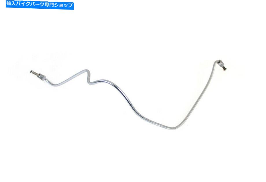 クロームパーツ スチールリアブレーキラインクロームはHarley-Davidsonに収まります Steel Rear Brake Line Chrome fits Harley-Davidson【並行輸入品】