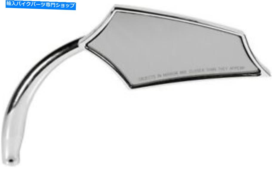クロームパーツ Russ Wernimontデザインデザイン5-ARCスタイルミラークロムRWD-50103 Russ Wernimont Designs Designs 5-Arc Style Mirror Chrome Right RWD-50103【並行輸入品】