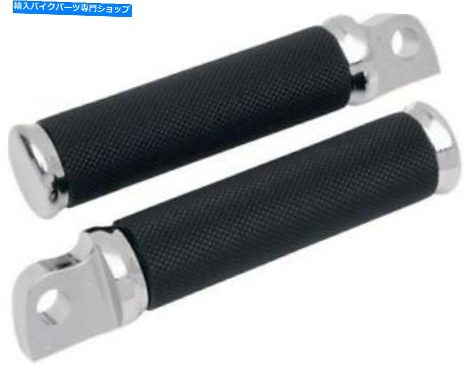 クロームパーツ ドラッグスペシャリ、ハーリースポーツスターダイナソフテイルのためのクロムマウントフットペグ Drag Specialties Chrome Male Mount Foot Pegs for Harley Sportster Dyna Softail【並行輸入品】