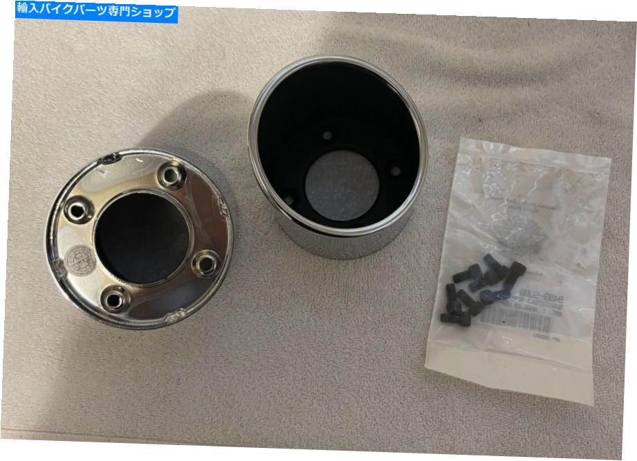 クロームパーツ ハーレー - ダビッドソンエンドキャップキット、MFLR、スラッシュアップ/ダウン/ OUT 65100019 New Harley-Davidson End Cap Kit, MFLR, Slash Up/Down/Out 65100019 NEW【並行輸入品】