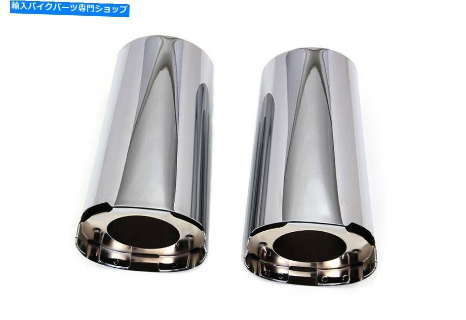 クロームパーツ Chromeフォークスライダーカバーセットハーレー - ダビッドソンにフィット Chrome Fork Slider Cover Set fits Harley-Davidson【並行輸入品】|Us Custom Parts Shop USDM