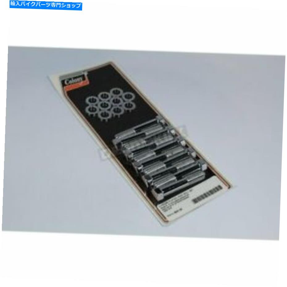 クロームパーツ コロニークロームヘッドボルトキット - 8221-20. Colony Chrome Head Bolt Kit - 8221-20【並行輸入品】