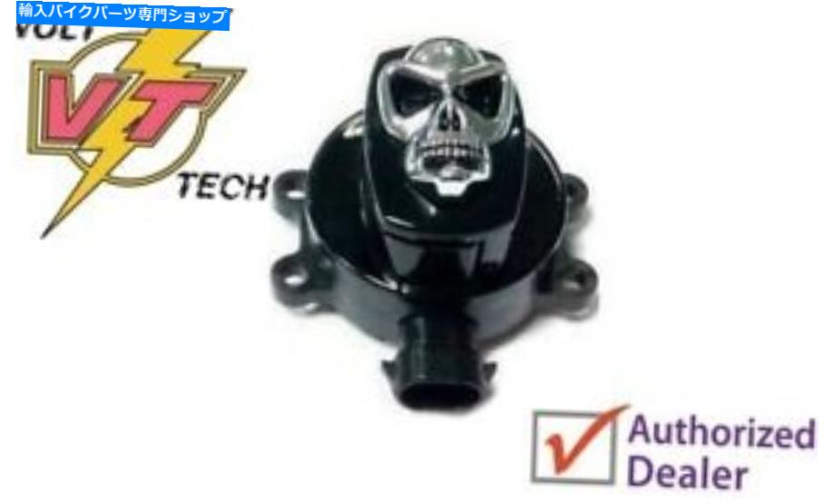 クロームパーツ イグニッションスイッチW / Chrome Skull TC-88 SOSAIL HERITAGE 1340CCツーリングロードキング Ignition Switch w/ Chrome Skull TC-88 Softail Heritage 1340cc Touring Road King【並行輸入品】