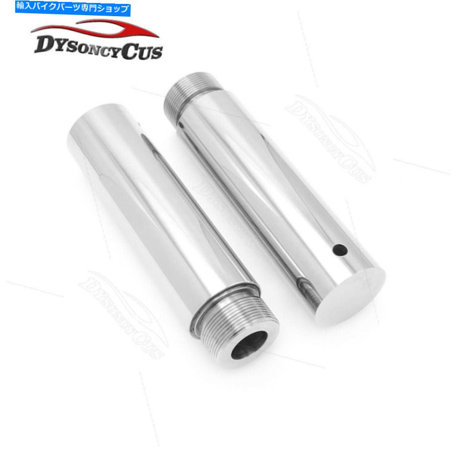 クロームパーツ Harley Dyna Sportster Sport Glide 1200のためのChrome 39mmフォークチューブ5インチ延長 Chrome 39mm Fork Tube 5In Extension For Harley Dyna Sportster Sport Glide 1200【並行輸入品】