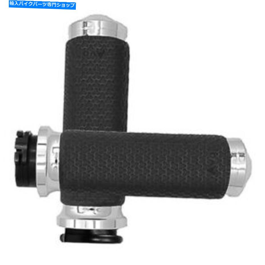 クロームパーツ エイボンケーブルスロットルメモリフォームグリップクロームMF-63B-CH AVON CABLE THROTTLE MEMORY FOAM GRIP CHROME MF-63B-CH【並行輸入品】 29,842円