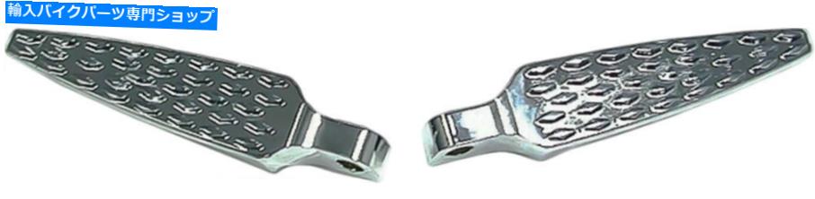 クロームパーツ ハードドライブアーガイルフットペグストレートオスマウントセットクローム353435 HARDDRIVE ARGYLE FOOT PEGS STRAIGHT MALE MOUNT SET CHROME 353435【並行輸入品】