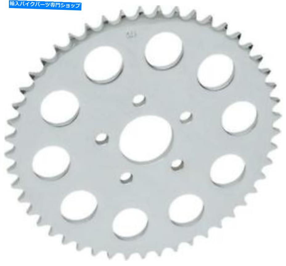 クロームパーツ DS後輪スプロケットフラット51Tクロームハーレーダビッドソン＃142958 DS Rear Wheel Sprocket Flat 51T Chrome Harley Davidson #142958【並行輸入品】