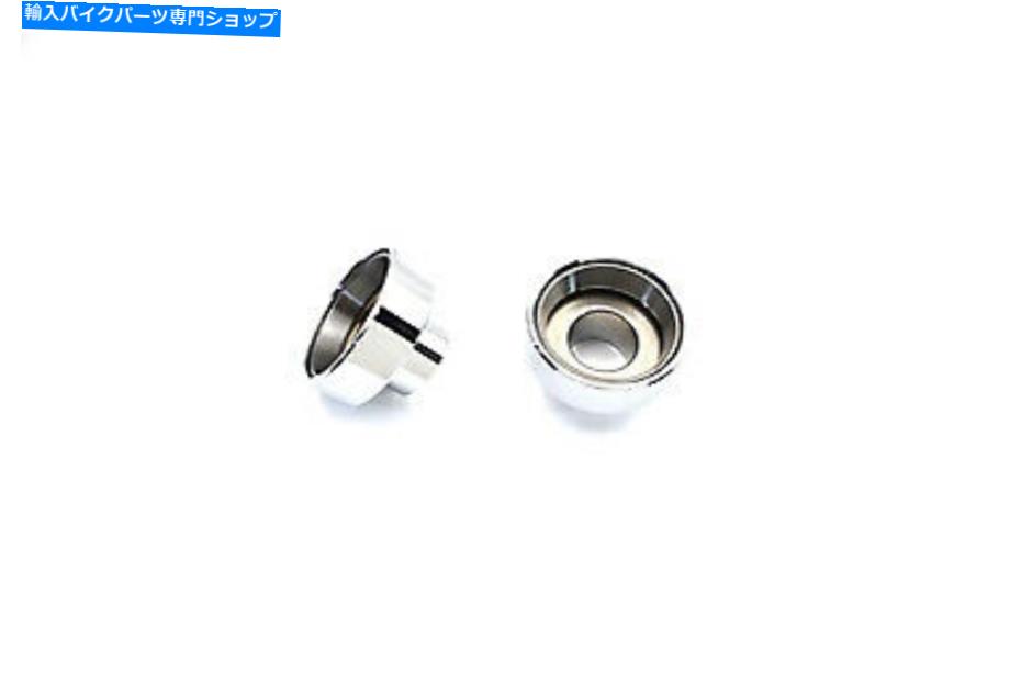 クロームパーツ Chromeフォークネックカップセットはハーレー - ダビッドソンにフィットします Chrome Fork Neck Cup Set fits Harley-Davidson【並行輸入品】