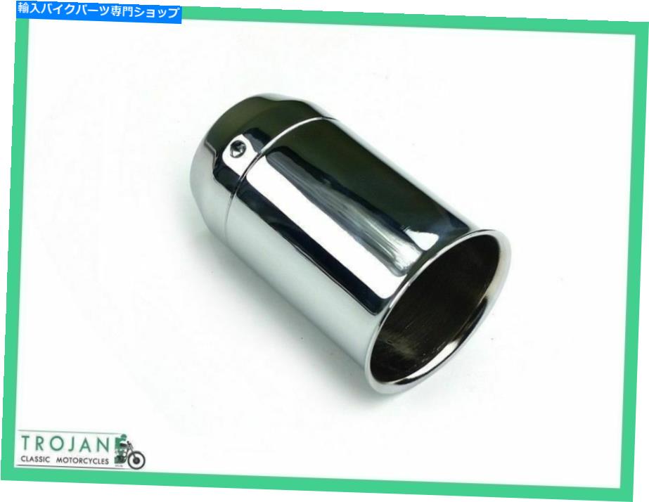 クロームパーツ シール、クロム、勝利、BSA、1968-1970、純正、97-3633付きフォークシールホルダー FORK SEAL HOLDER WITH SEAL, CHROME, TRIUMPH, BSA, 1968-1970, GENUINE, 97-3633【並行輸入品】