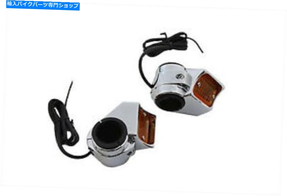 クロームパーツ V-TWIN 33-0581 - クロムマーカーランプキットシングルフィラメント V-Twin 33-0581 - Chrome Marker Lamp Kit Single Filament【並行輸入品】