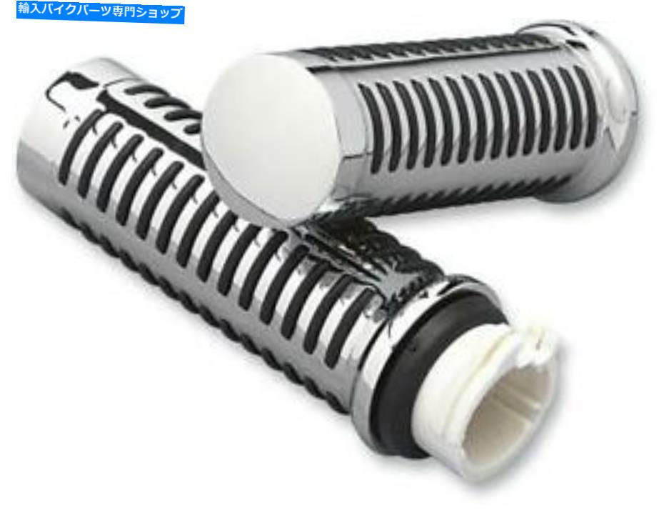 クロームパーツ DSクロームOリングデザイングリップハーレーダビッドソン DS Chrome O-Ring Design Grips Harley Davidson【並行輸入品】