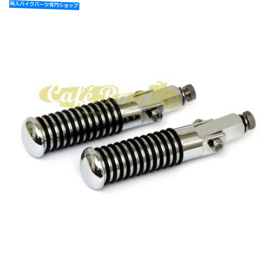 クロームパーツ カスタムバイクのための床板ユニバーサルクローム Floorboards Universal Chrome For Custom Bike【並行輸入品】
