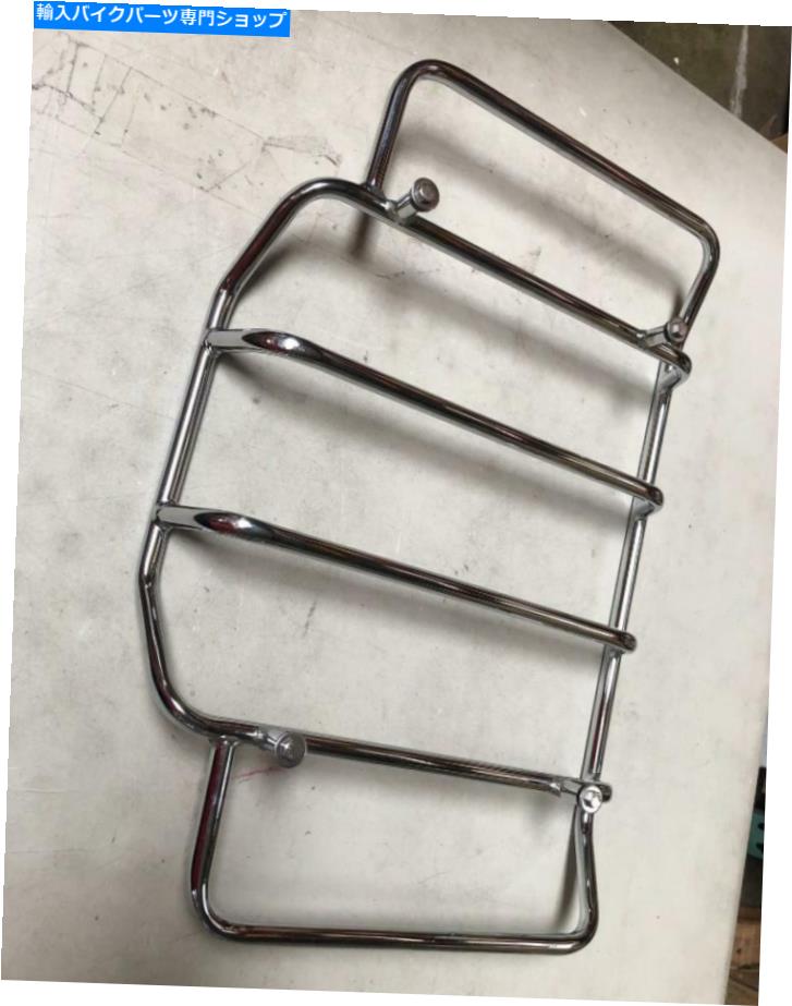 クロームパーツ OS＆D ADVANBLACK CHROMEエアウィングツアーパックパックラゲッジラックフィットハーレー97-21 OS&D Advanblack Chrome Air Wing Tour-Pak Pack Luggage Rack Fit Harley 97-21【並行輸入品】