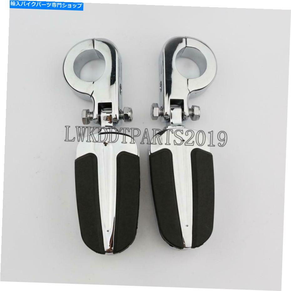 クロームパーツ Harley Road Glide Electra Glide Ultra Limitedのためのクロム高速道路の足のペグマウント Chrome Highway Foot Pegs Mount for Harley Road Glide Electra Glide Ultra Limited【並行輸入品】