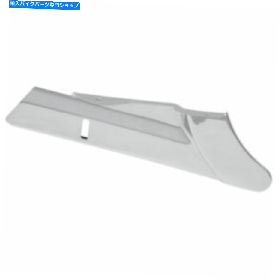 クロームパーツ ドラッグスペシャリティクロームリアローダーベルトガードカバーハーレー09-16 FLH / Tツーリング Drag Specialties Chrome Rear Lower Belt Guard Cover Harley 09-16 FLH/T Touring【並行輸入品】