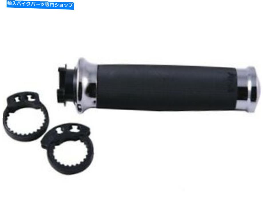 クロームパーツ Avon Grips - SB-CC-85-CH - スーパーバイク注文の輪郭グリップ、クロム Avon Grips - SB-CC-85-CH - Superbike Custom Contour Grips, Chrome【並行輸入品】