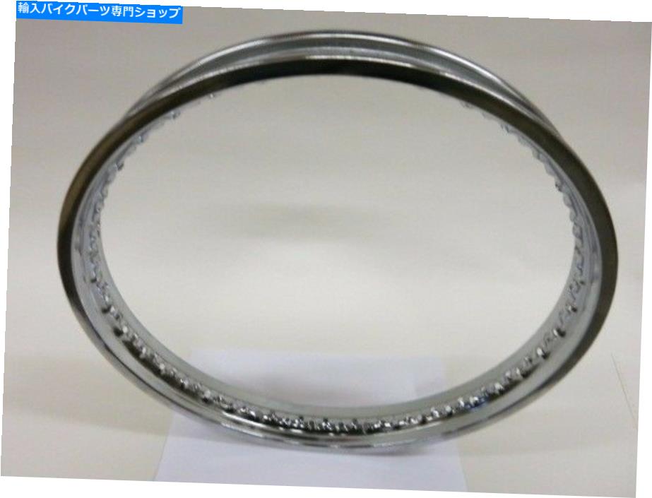 クロームパーツ 7729新しいChrome 21 "x 1.85"前流の80スポークホール、harleys 7729 NEW CHROME 21" x 1.85" FRONT RIM 80-SPOKE HOLE, FOR HARLEYS【並行輸入品】｜Us Custom Parts Shop USDM