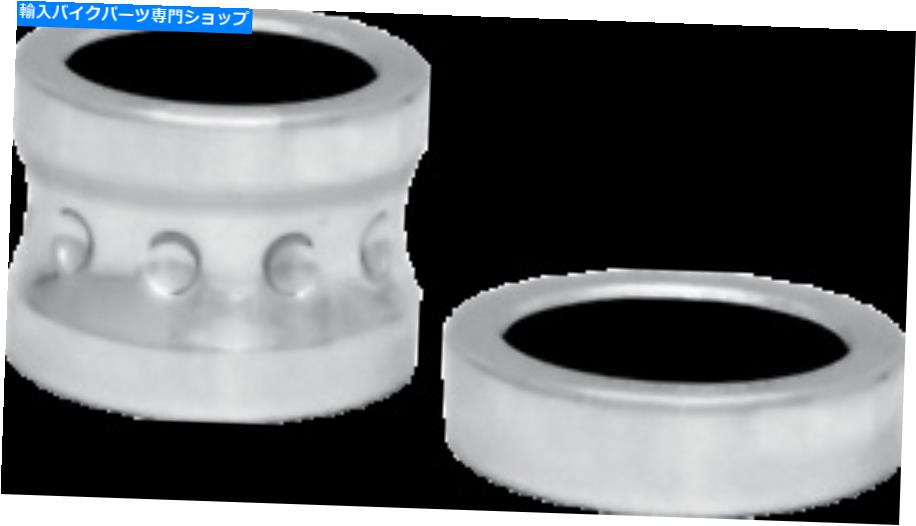 クロームパーツ CovingtonsフロントアクスルスペーサC0015-C Chrome Covingtons Front Axle Spacers C0015-C Chrome【並行輸入品】