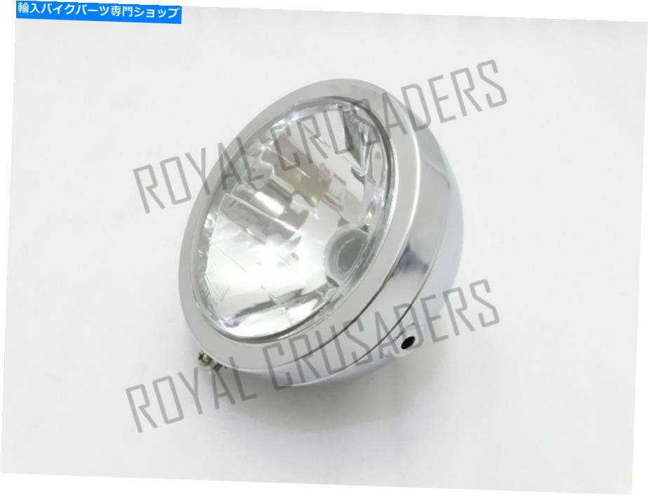 クロームパーツ ホールダーとロイヤルエンフィールドThouinderbird Chromeヘッドライト＃RE57 @ justroyal ROYAL ENFIELD THUINDERBIRD CHROME HEADLIGHT WITH HOLDER #RE57 @JUSTROYAL【並行輸入品】