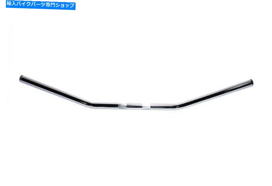 クロームパーツ ChromeドラッグハンドルバーはインデントがフィットHarley-Davidsonにフィットします Chrome Drag Handlebar without Indents fits Harley-Davidson【並行輸入品】